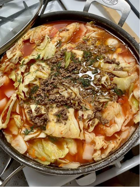 俄式捲心菜湯與酸菜料理